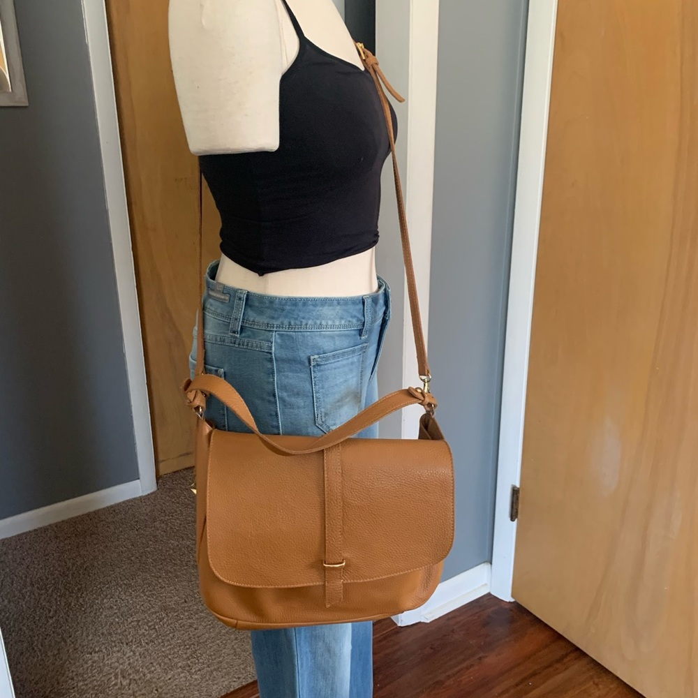 Giorgia Milani leather cross body purse